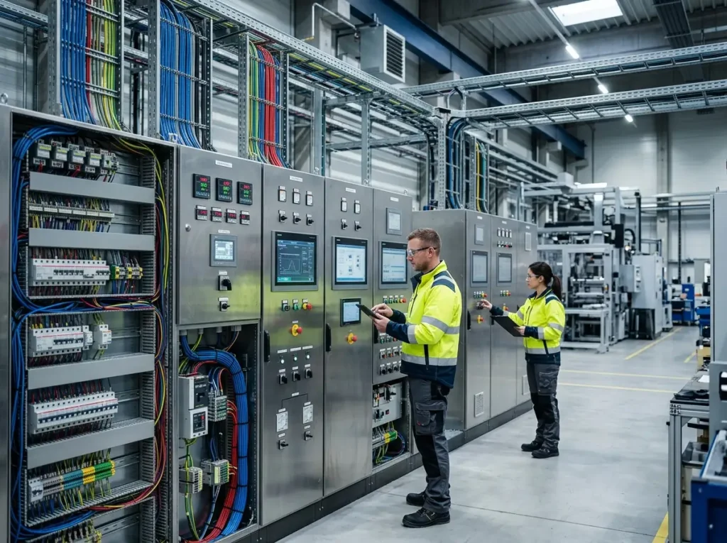 Advanced Industrial Control Panel Systems SM Electricals
