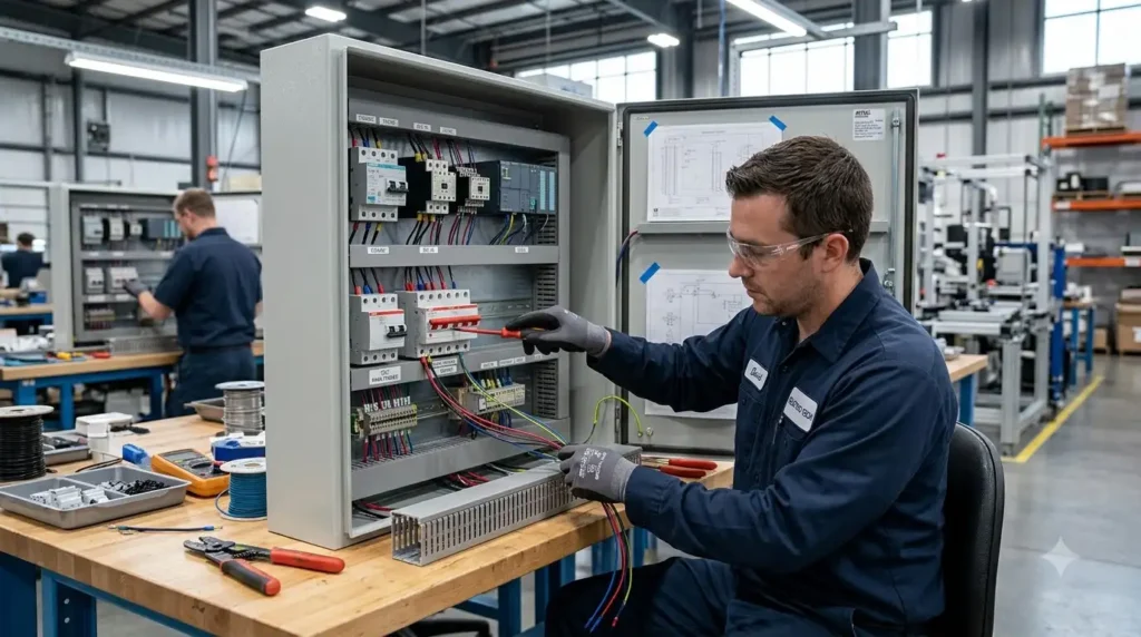 How a Control Panel Manufacturer Builds Your Panel: Step-by-Step Process